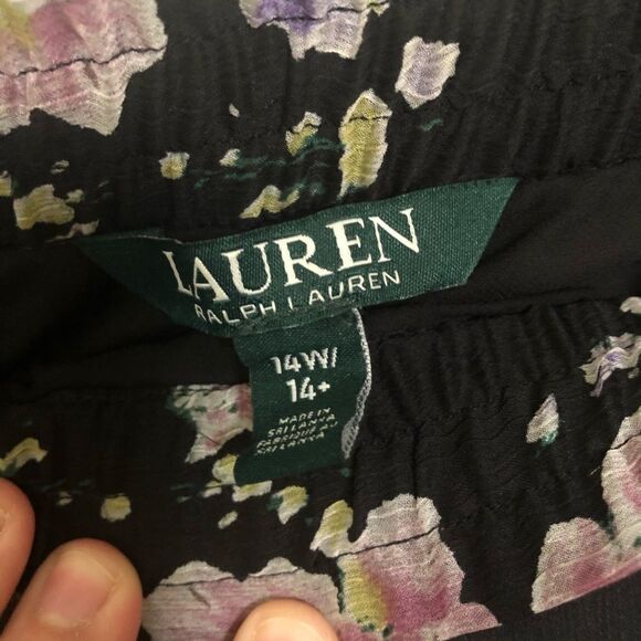 RALPH LAUREN Asymmetrical Skirt Floral Print - Picture 7 of 11